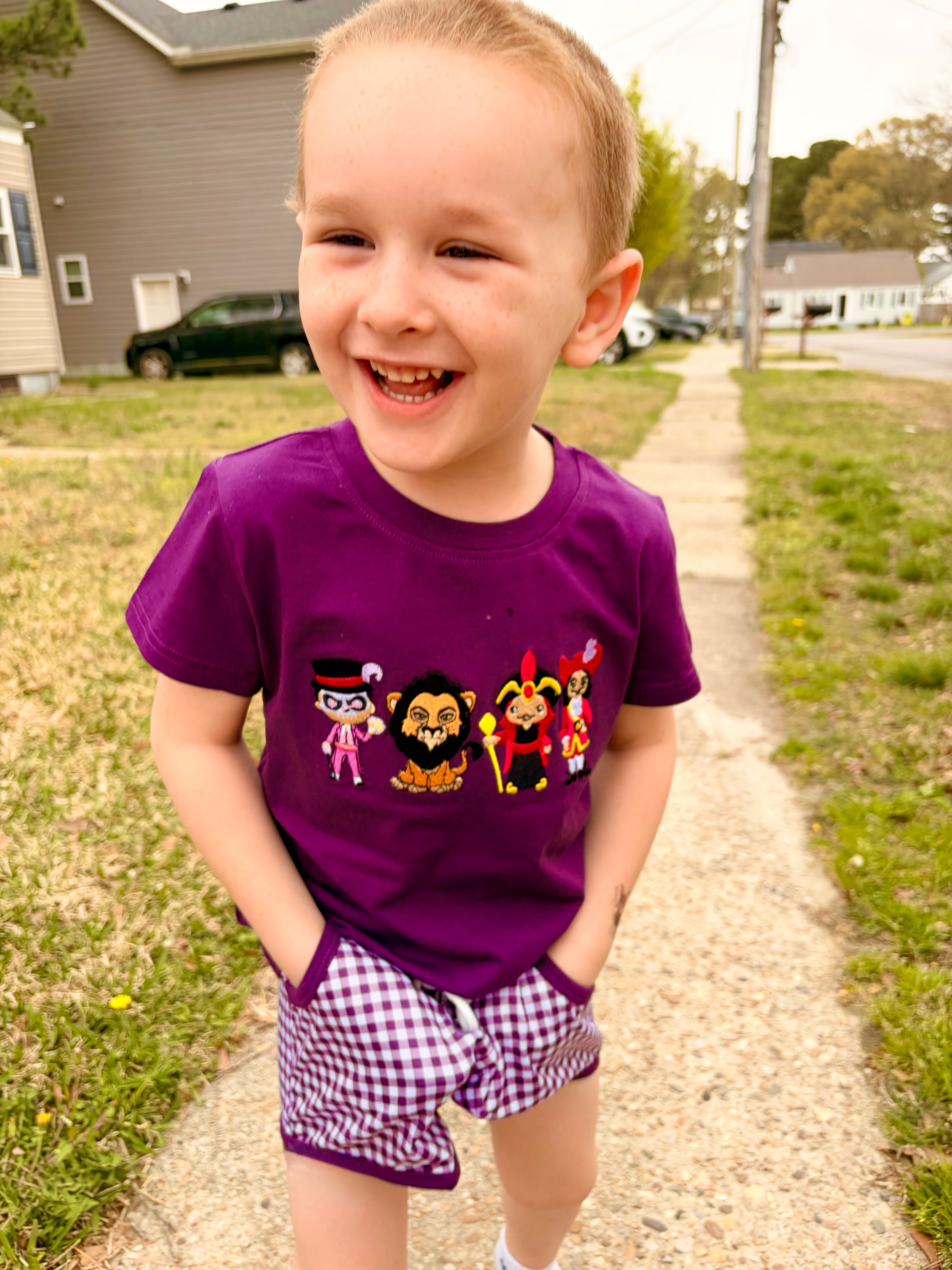 Villian's Boys Short Set