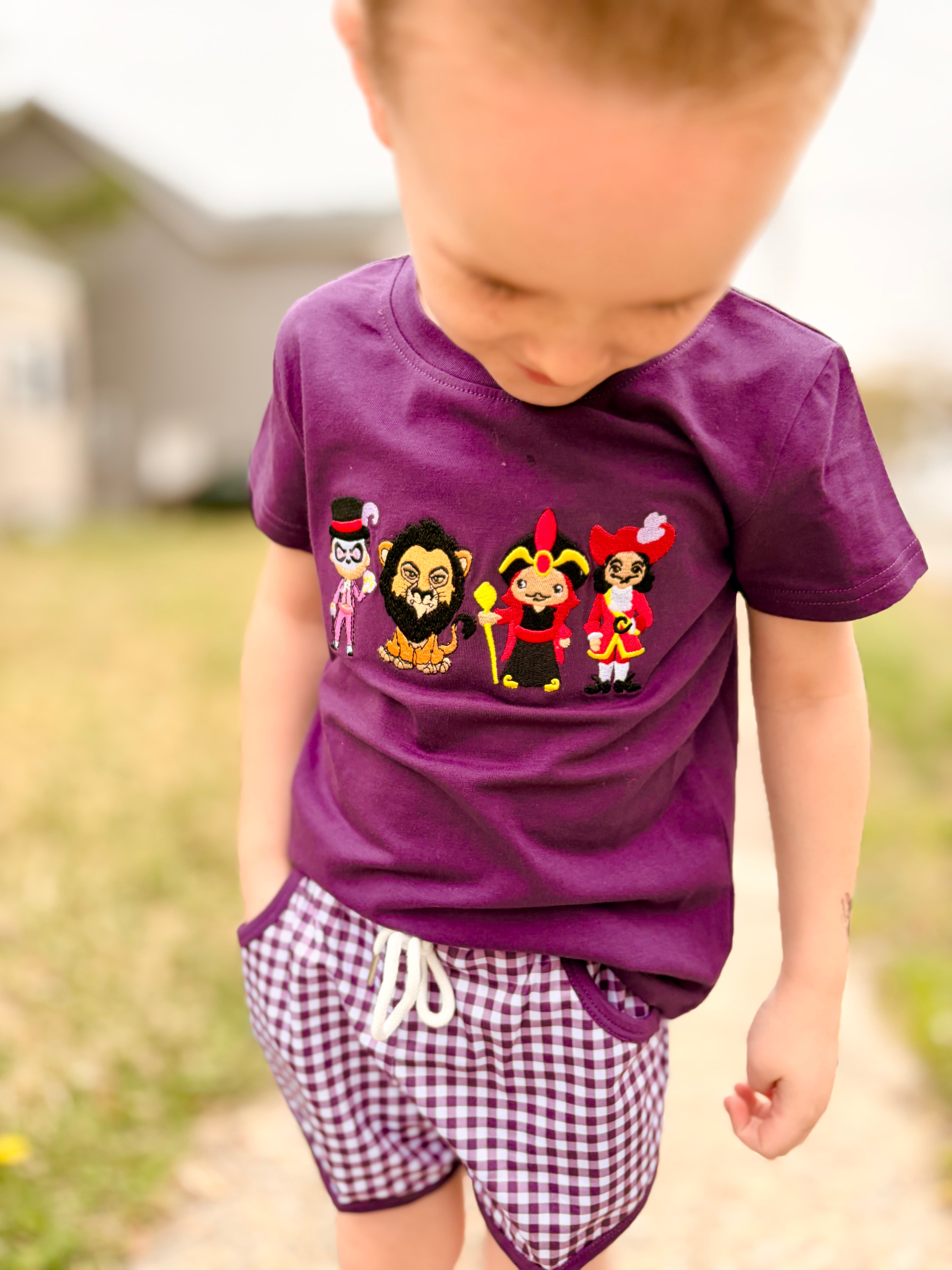 Villian's Boys Short Set